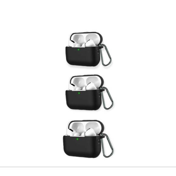 Airpods Pro Case 2nd Generation Cover Soft Silicone Shock Absorbing Apple 3 B2 - Picture 1 of 9